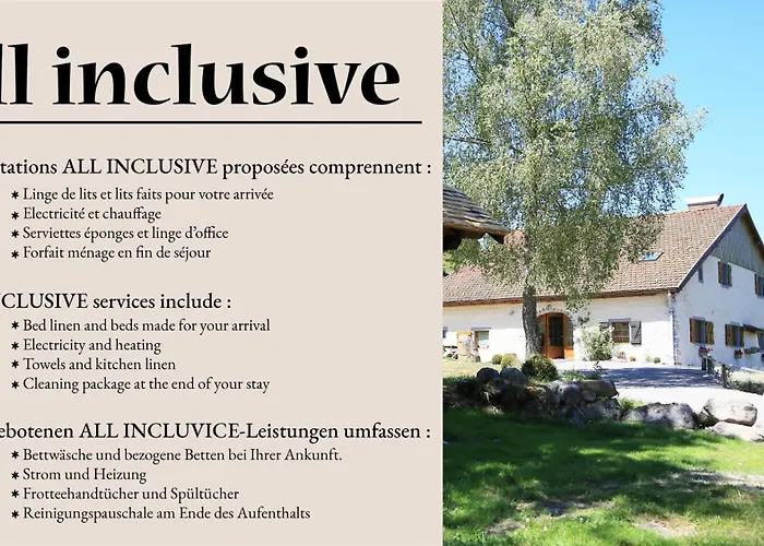 La Ferme Du Douanier & 5 Etoiles Horská chata Ventron